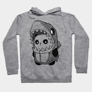 Panda Shark Photocopy Hoodie